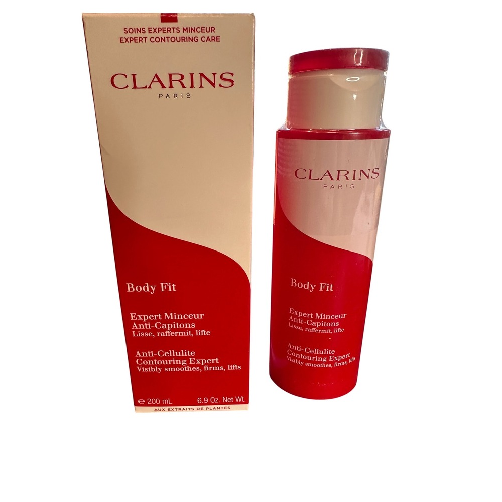 New Clarins Body Fit Anti-Cellulite Contouring Expert 200ml 6.9oz Cream-Gel NEW